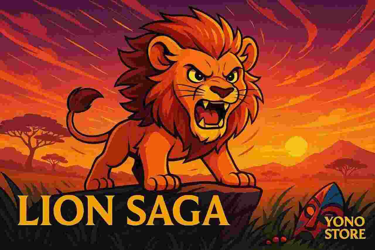 Roar to Glory with Lion Saga on Yono Store